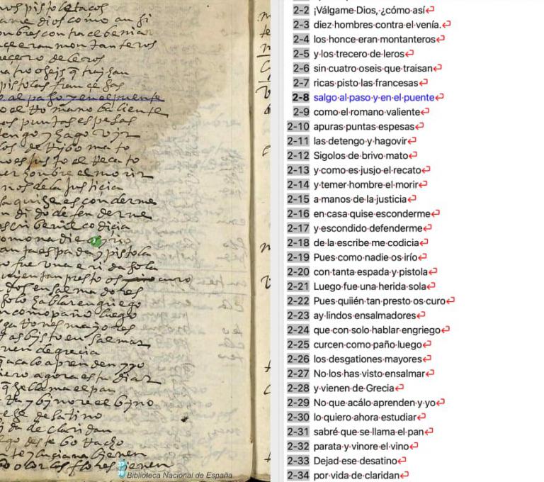 Etso - Transcripciones automáticas